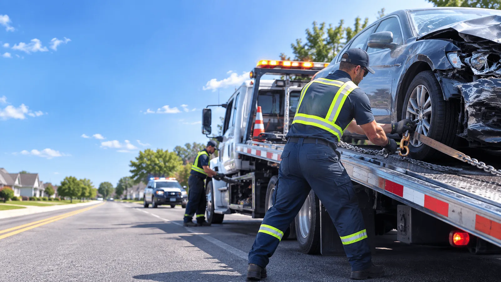 Accident Towing Service in Guys, TN near me